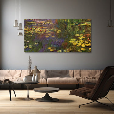 Lotus Painting Claude Monet